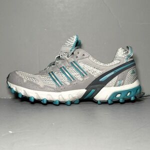 Adidas Kanidia TR Womens Size 10 Gray Teal 2010 Old Stock Trail Running Shoes